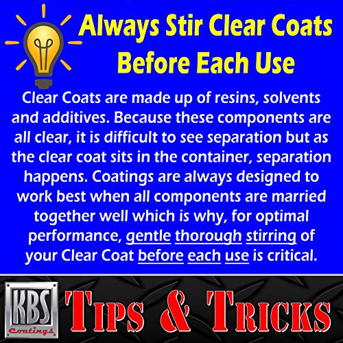 KBS Coatings DiamondFinish Clear Coat - size: 16 Fl Oz (Pack of 1)