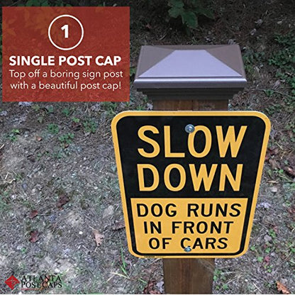 4x4 White Pyramid Post Cap Fits Standard 4x4 Pressure Treated Post (3.5" x3.5") Most Common New England Style Top for Fences, Mailboxes & Decks, by Atlanta Post Caps. Also Available in 4"x4" Actual - color: White, size: 4x4 standard (3.5")