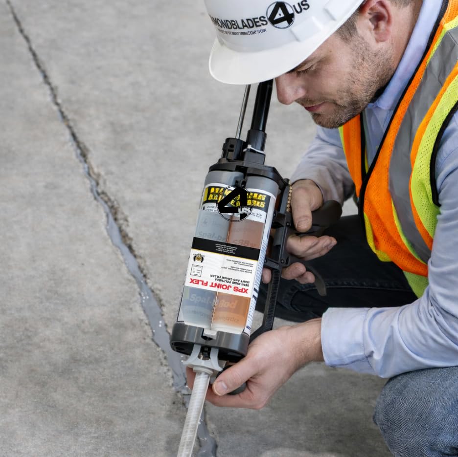 Polyurea Concrete | Crack | Joint Filler 600ml Standard Gray (10 Pack)