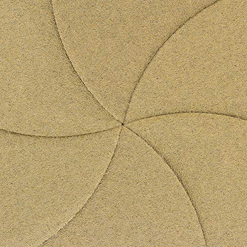 Dura-Gold Premium 6" Gold Sanding Discs, 60 Grit, Hook & Loop, Box of 50 - size: 60-Grit