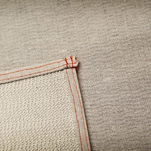 TRIMACO 9 ft. x 12 ft. Stay Put Canvas Plus Drop Cloth 04321 - size: 9-feet x 12-feet