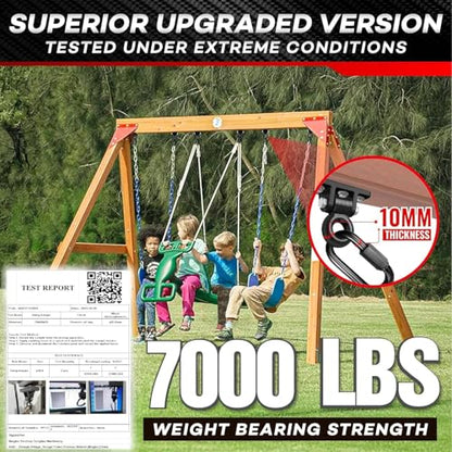 [Premium] Swing Hanger, Heavy-Duty 10MM Solid Swing Set Hardware