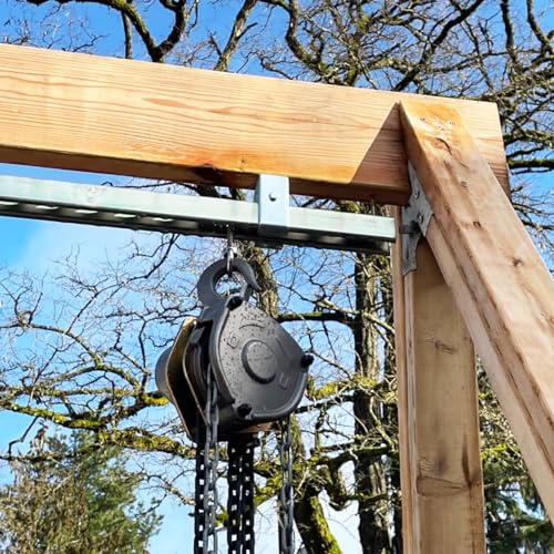 6-Pack 1-5/8" Strut Channel Trolley Hanger Bracket for UNISTRUT - style: 6 Pack