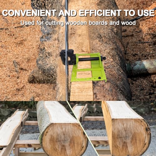 Zihvfzu Vertical Chainsaw Mill Guide for Cutting Lumber and Boards,Green - color: Green