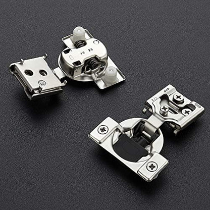 Soft Close Hinges for Kitchen Cabinet Hinges, 1/2 Inch Overlay, 2 Pack - size: 1/2 inch Overlay