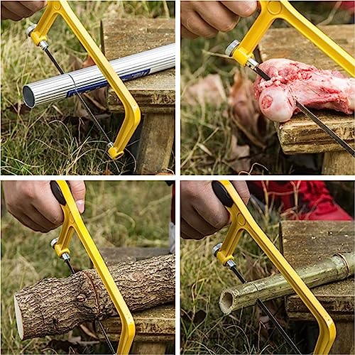 Hanpex 6 in. Mini Hacksaw & mitre Block Set - 150mm Extra Fine Cut Hack Saw with Bi-Metal Blade - style: Mini Hacksaw Set
