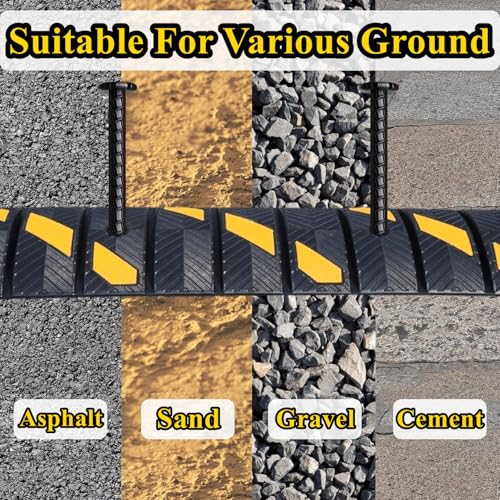 16 Inch Rebar Stakes 10 Pack Heavy Duty Ground Anchors 1/2 Inch Diameter Galvanized Steel Asphalt Anchoring Metal Spikes for Speed Bump, Parking Curb and Camping Tent - size: T-16"x1/2"-10pcs