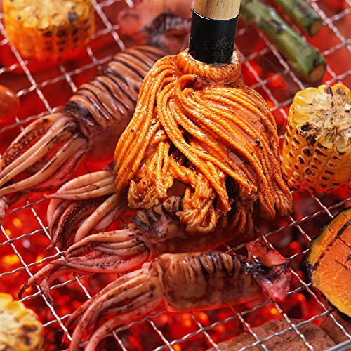 YFWOOD 18 Inch BBQ Mop Sauce Brushes Basting Brush Evenly Sauce Mop - color: BBQ Mop Brush