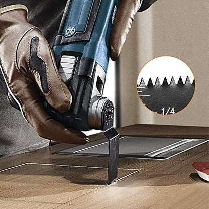 Oscillating Saw Blades, Diagtree 50pcs Wood Universal Quick Release Oscillating Saw Blades Compatible with Fein Dremel Dewalt Craftsman Ridgid Makita Milwaukee Rockwell Ryobi, etc - color: 50pcs Universal
