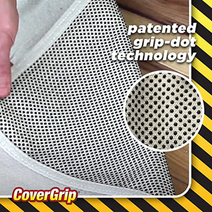 8 oz Canvas Safety Drop Cloth, 5' x 8' - size: 5X8, style: 8 oz