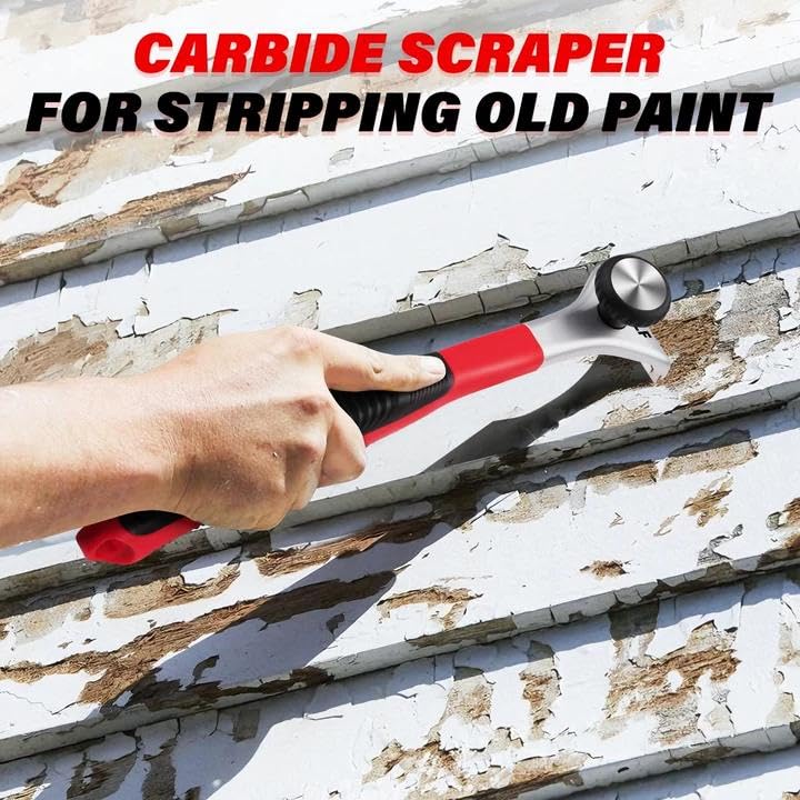 DIYSELF Carbide Scraper, 2-3/8 Inch Heavy Duty Paint Scraper for Wood - size: 1 Pack Carbide Scraper