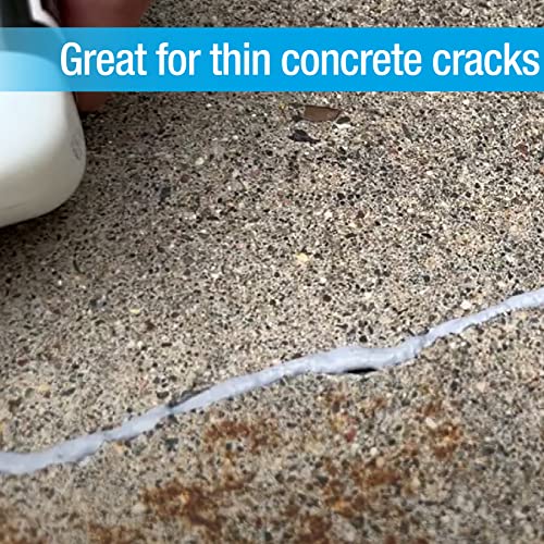 Akona Gray Pourable Concrete Crack Filler, 1 Quart - size: Quart