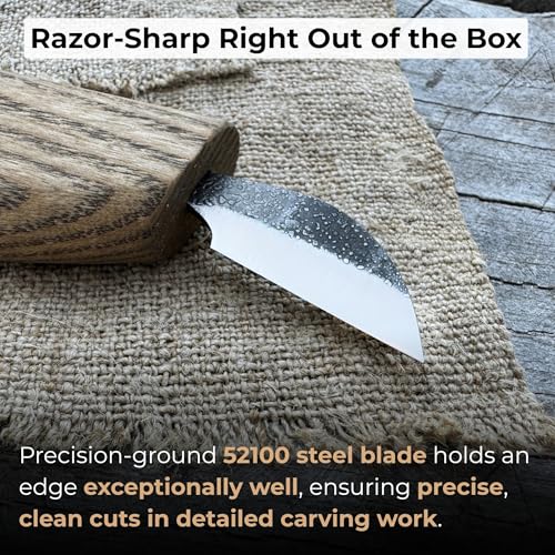 Sharky Detail Chip Carving Knife 1.2 In Blade 4.92 In