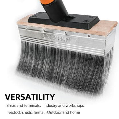 Wesquer 7 Inch Wide Deck Stain Brush Limewash Paint Brush
