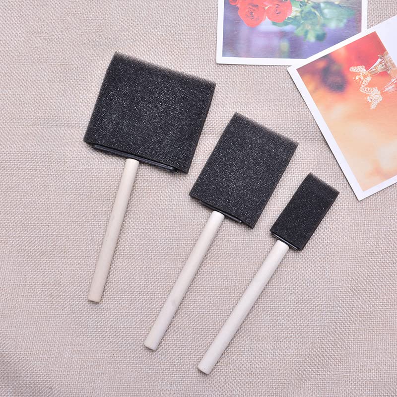 Artlicious Foam Paint Brushes 1 Inch - 25 Pack Sponge Brushes for Painting - size: 1 Inch - 25 Pack